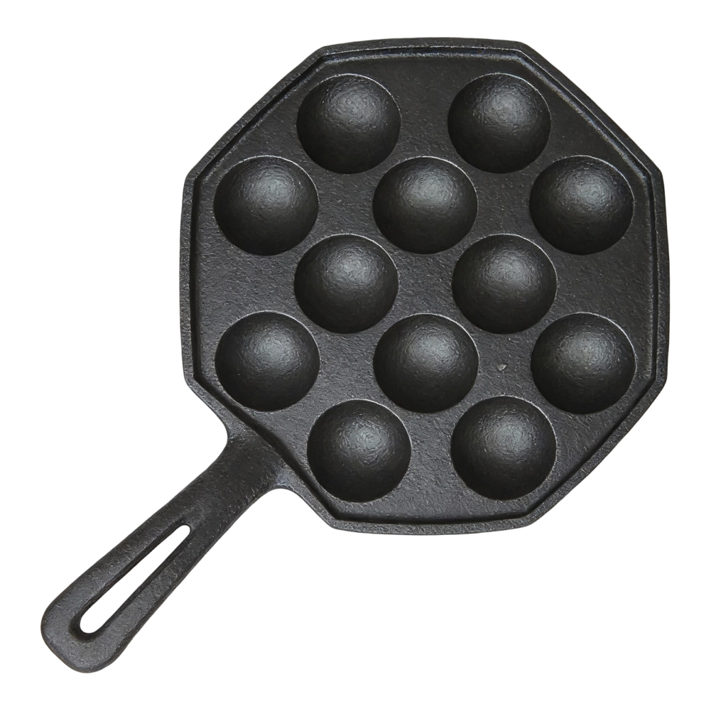 Takoyaki Pan Cast - Piastra per Takoyaki in Ghisa con