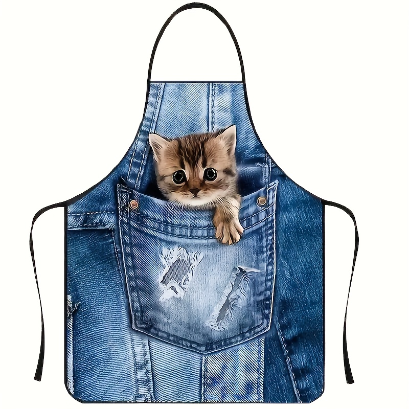 Home Cooking For Cats - Grembiule da cucina per gatti tascabili