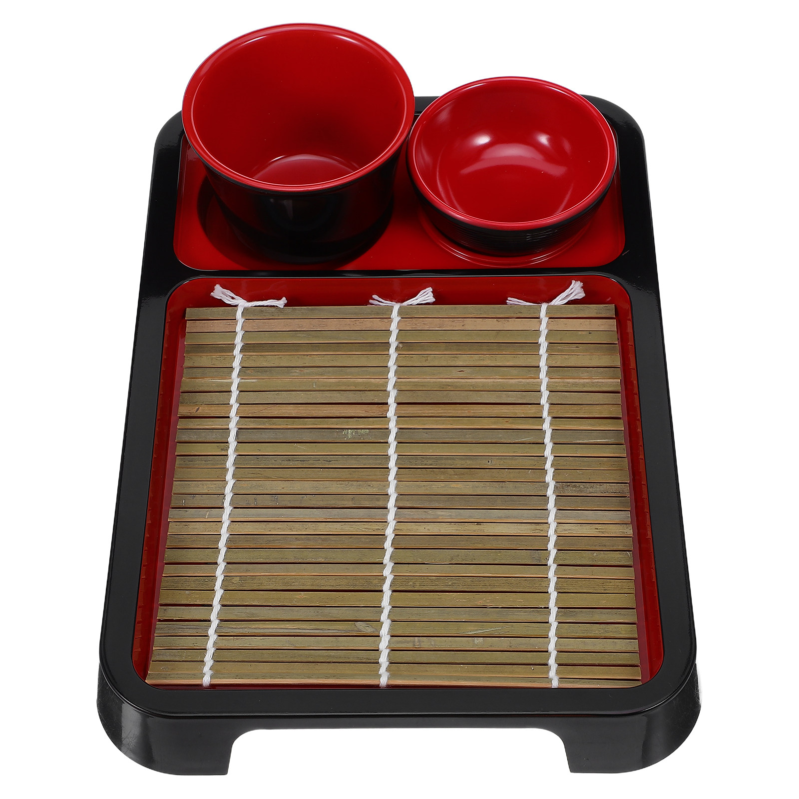 Sushi Mat Bamboo - Piatto per Noodles Freddi, Soba, Udon,