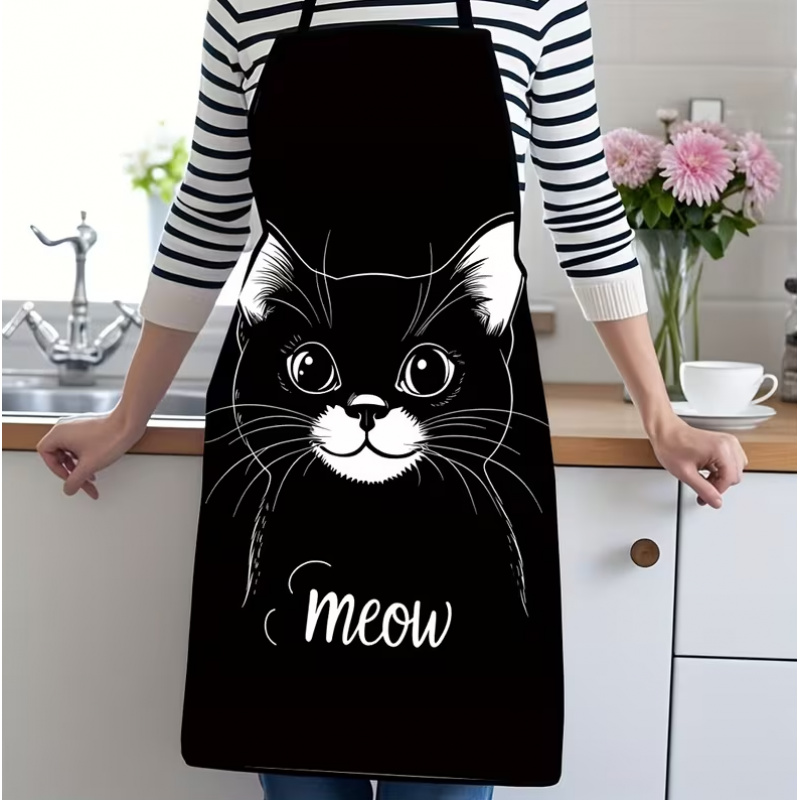 Grazioso grembiule con stampa  - Home Cooking For Cats recensione e prezzo
