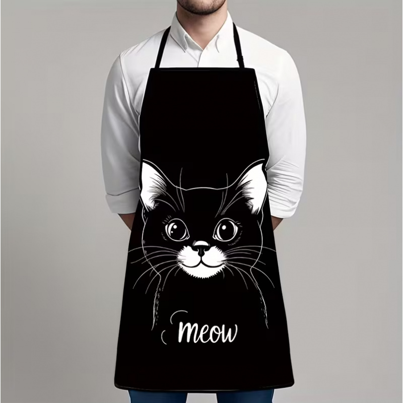 Grazioso grembiule con stampa  - Home Cooking For Cats recensione e prezzo