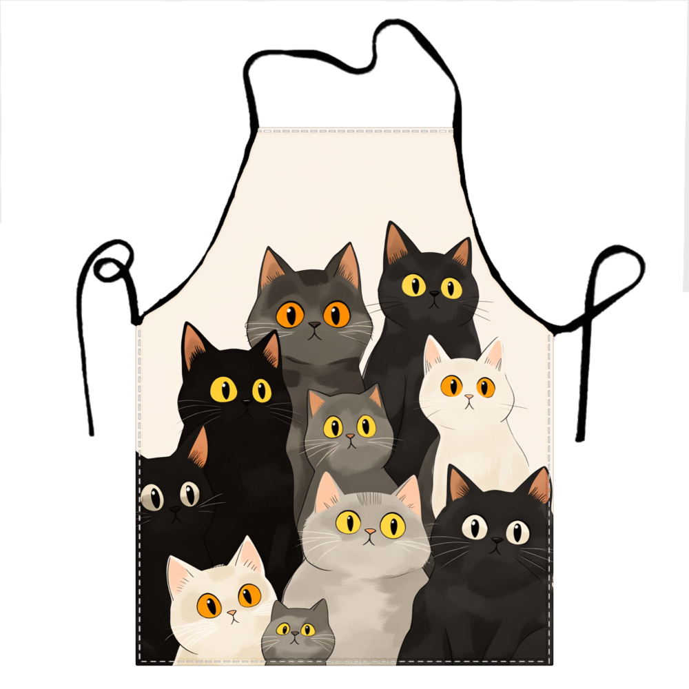 Grazioso Grembiule con Motivo  - Home Cooking For Cats recensione e prezzo