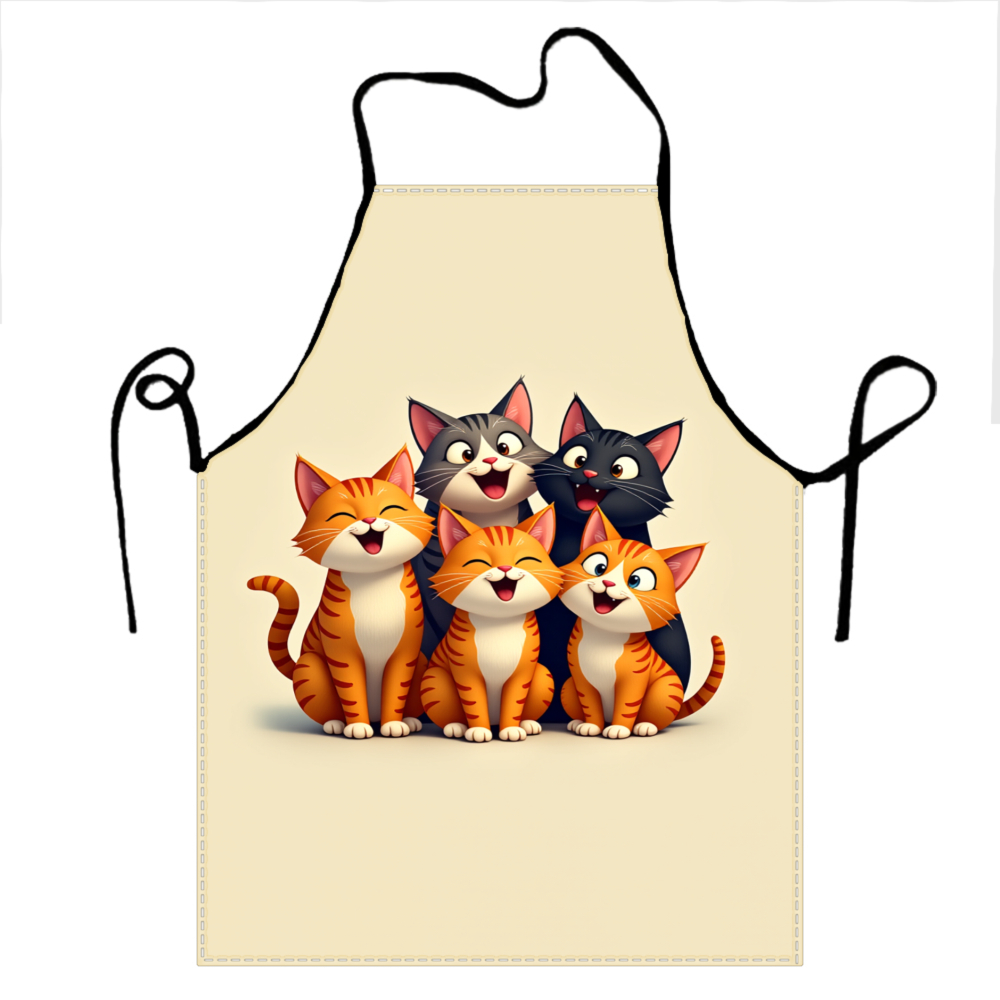 Grazioso Grembiule con Motivo  - Home Cooking For Cats recensione e prezzo