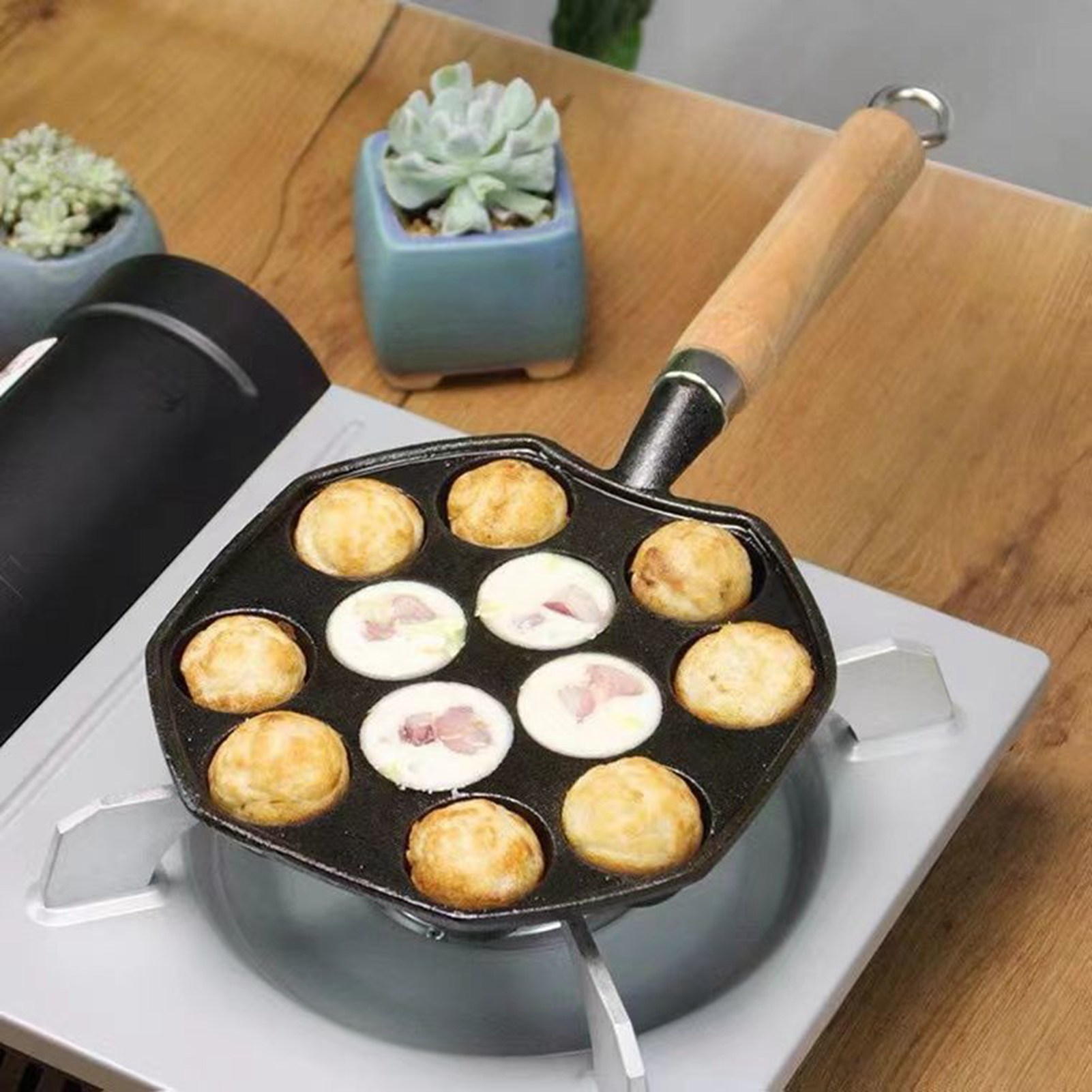 Takoyaki Grill Pan Facile da p - Takoyaki Pan Cast recensione e prezzo