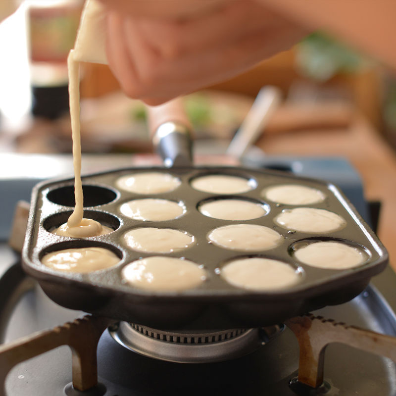 12/14 fori Takoyaki padella ma - Takoyaki Pan Cast recensione e prezzo